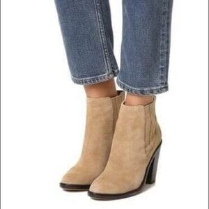 Joie Cloee Suede Ankle Boots Size 39